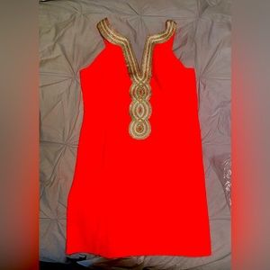 Lilly Valli Shift - Cayenne Coral dress - NWT - size 8